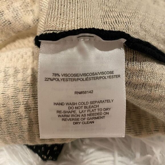 Gal Meets Glam Heidi Sweater Dress in Black Medium - Picture 7 of 8